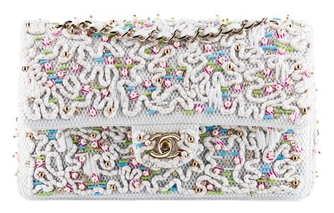 chanel beaded bag|hand beaded chanel bag.